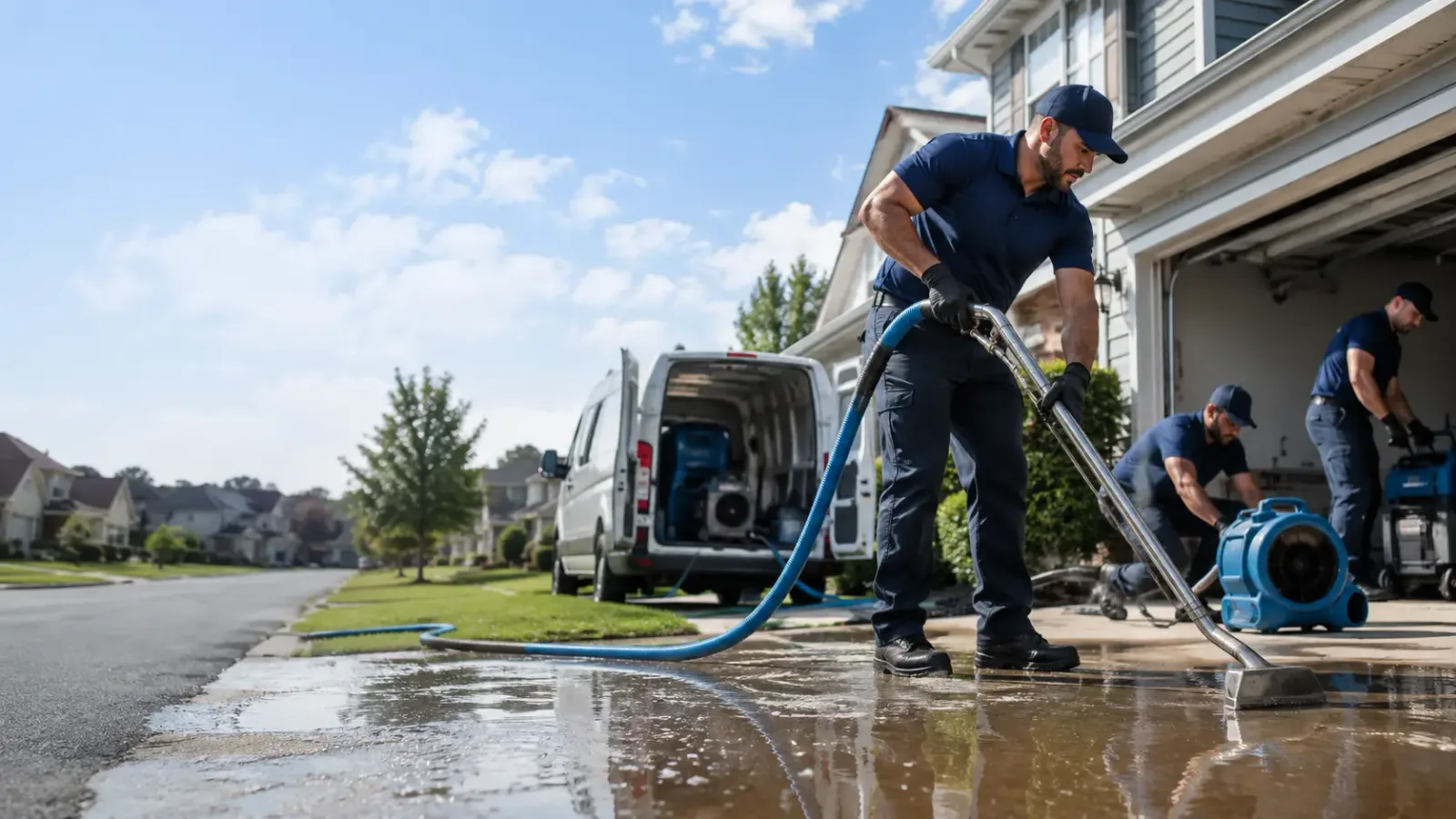 Flood Damage Restoration in Columbus, PA